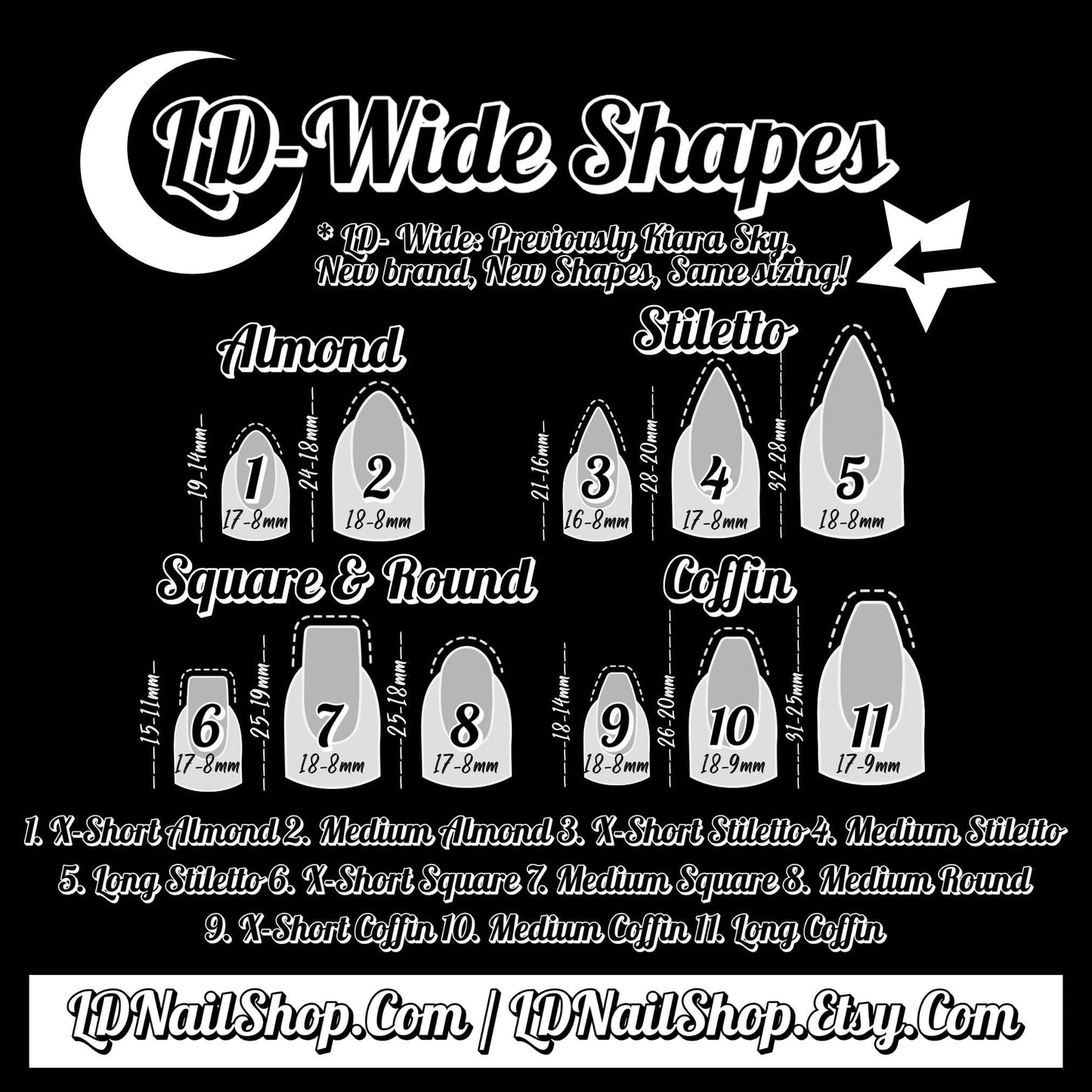 Starry French (Black)