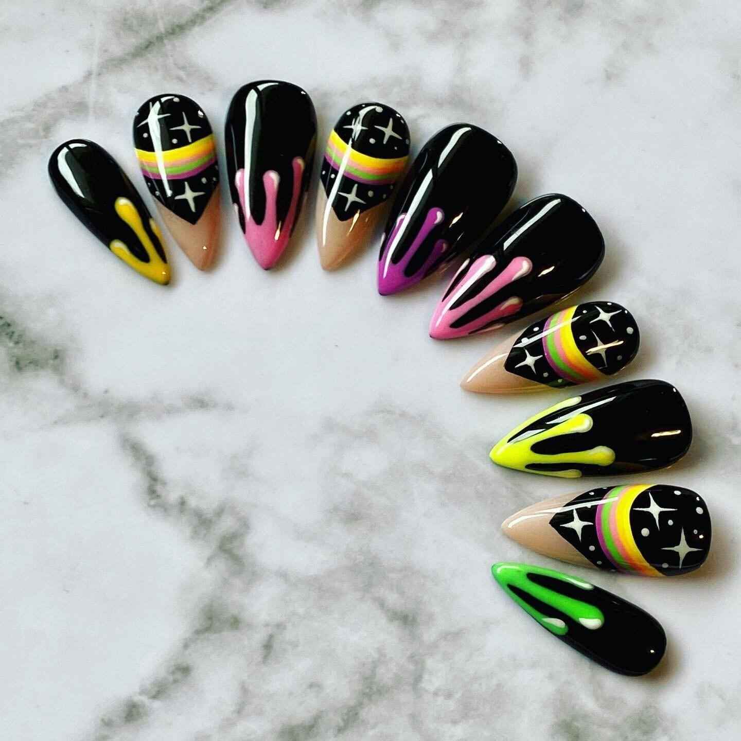 Neon Space Rainbow