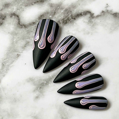 Purple Glow Drips