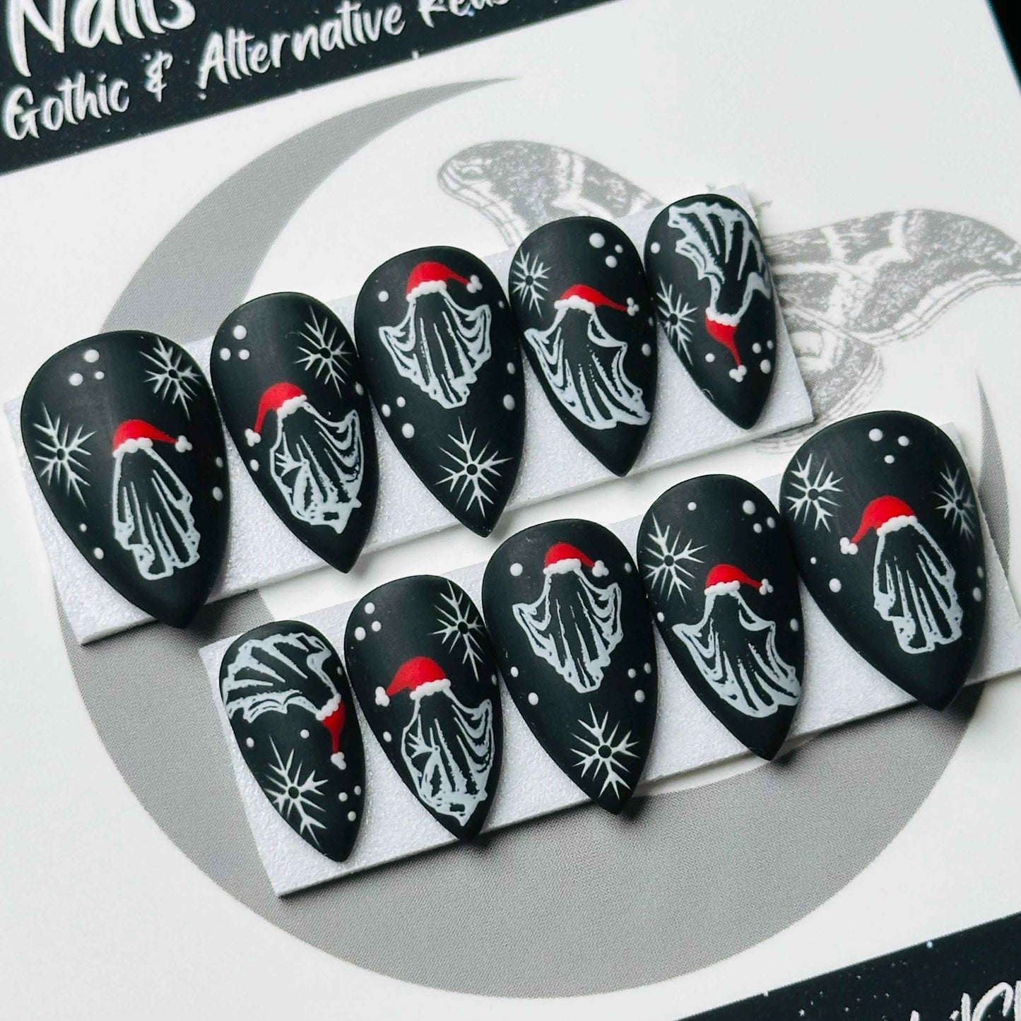 Black Christmas Ghosts