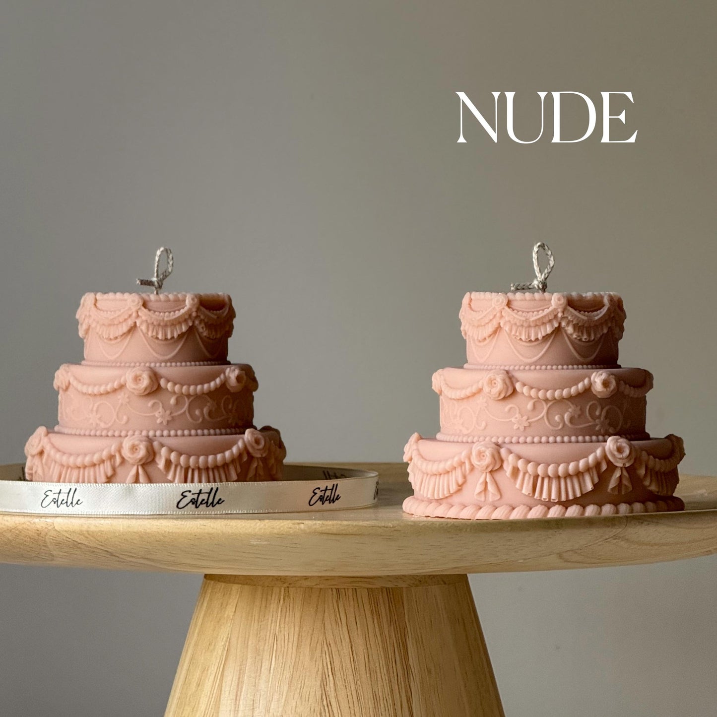 Kuchenkerze | Trendige handgemachte Dekoration