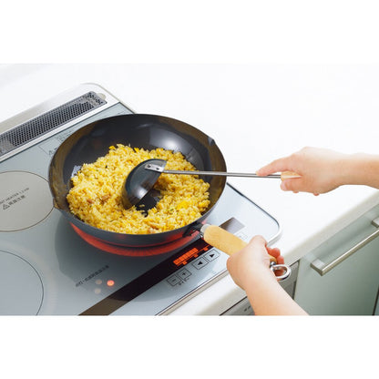 Chinesische Metallkelle – Yoshikawa Cook-Pal Japanische Wok-Kelle