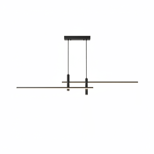 Intersecting Lines Geometric Chandelier