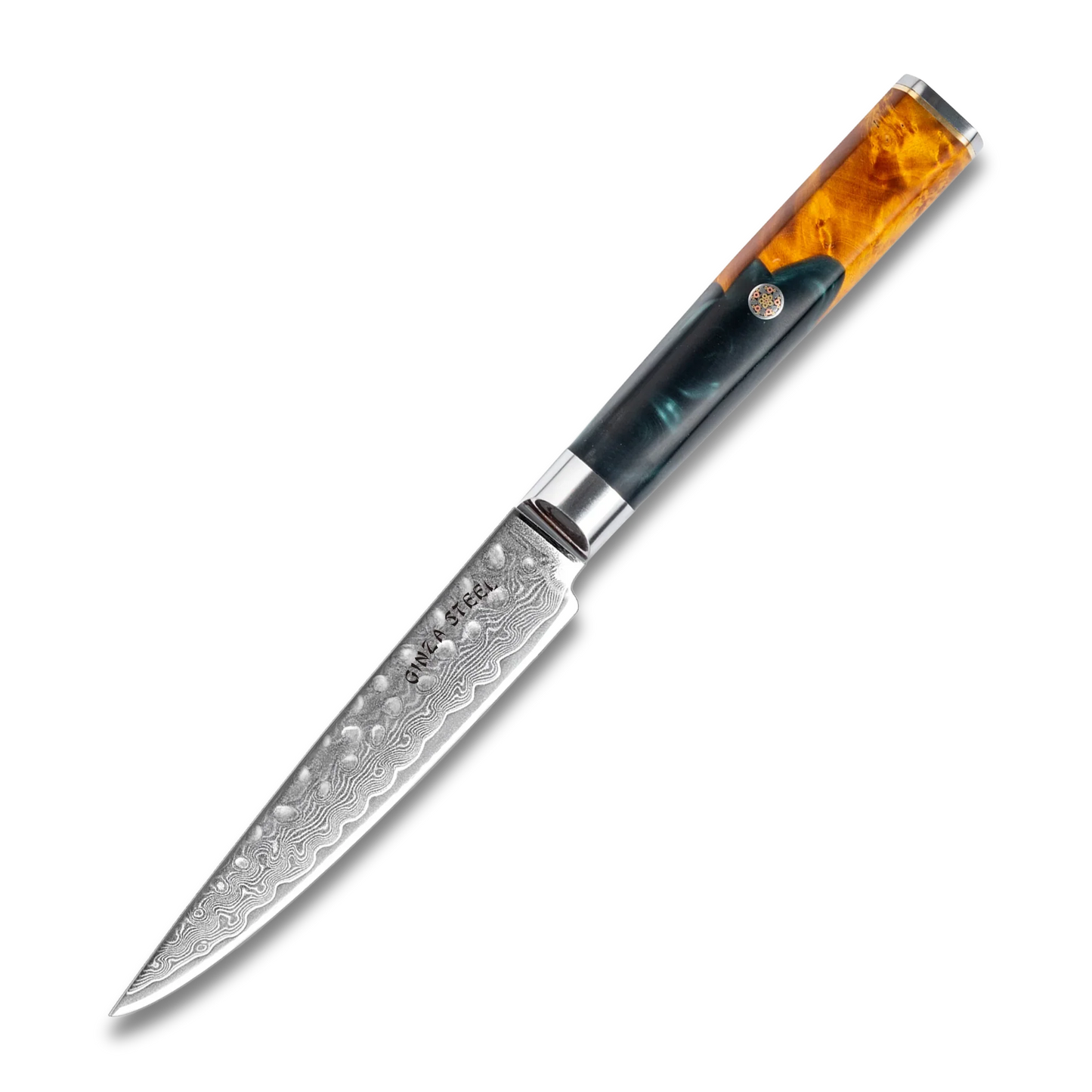 Kaze Katana Universalmesser 6″ | Damaststahl von Ginza Steel