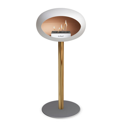 Le Feu Steel High Dome <br>White