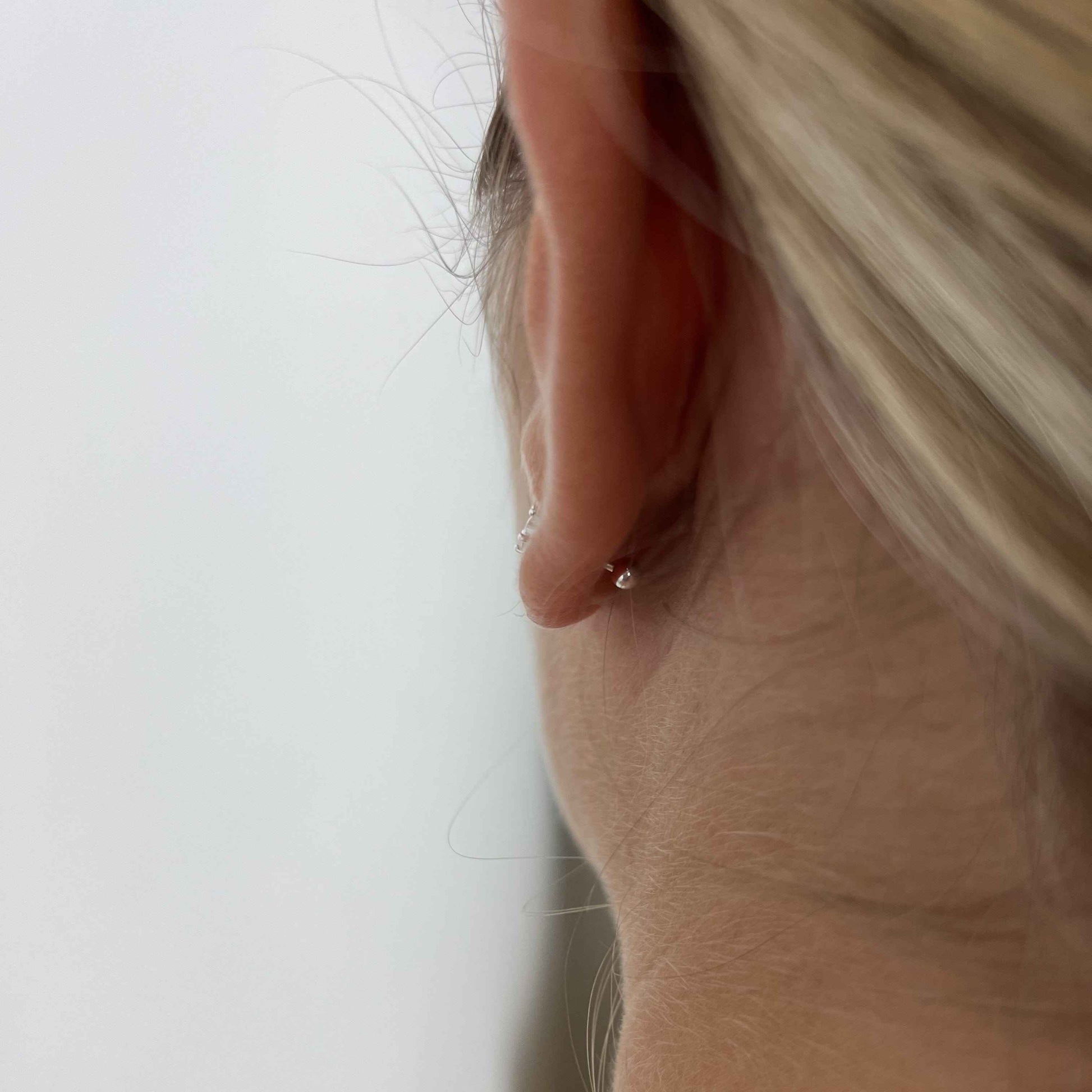 Boucles d'oreilles Cercles en argent sterling