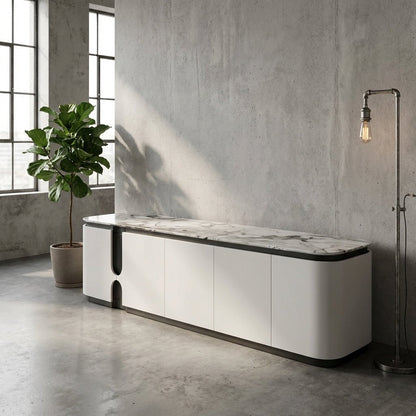 Modera Luxury Marble Top Sideboard