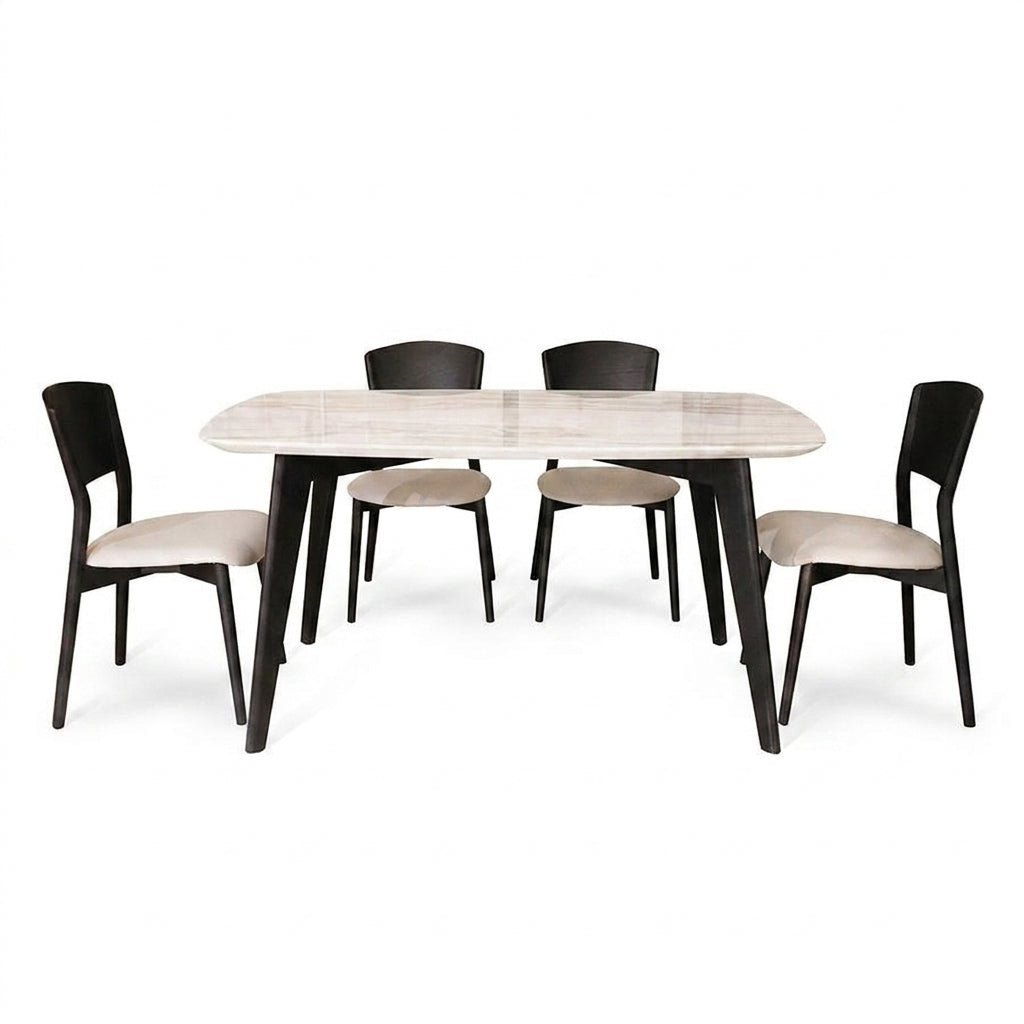 Monolith Noir Dining Set