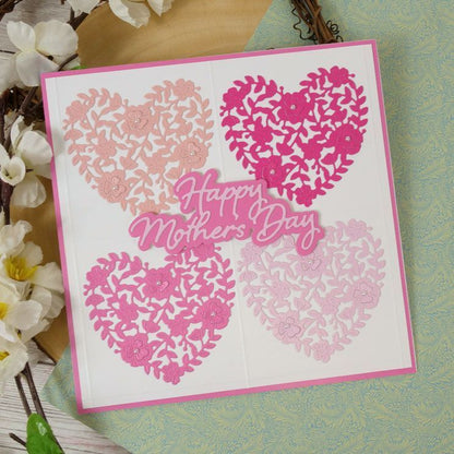 Moonstone Dies - Floral Heart