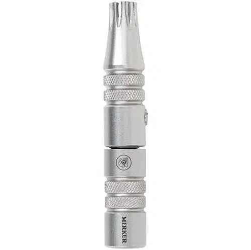 Merkur Nose Hair Trimmer, Stainless Steel, Matte