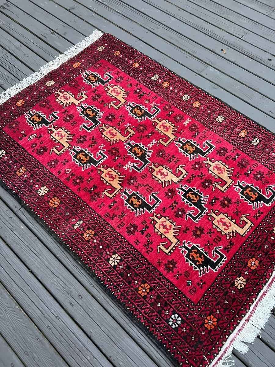 Persian Baluch Rug | 4' 7" x 3' 3"
