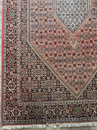 Persian Bijar Rug | 6' 7" x 10' 2"