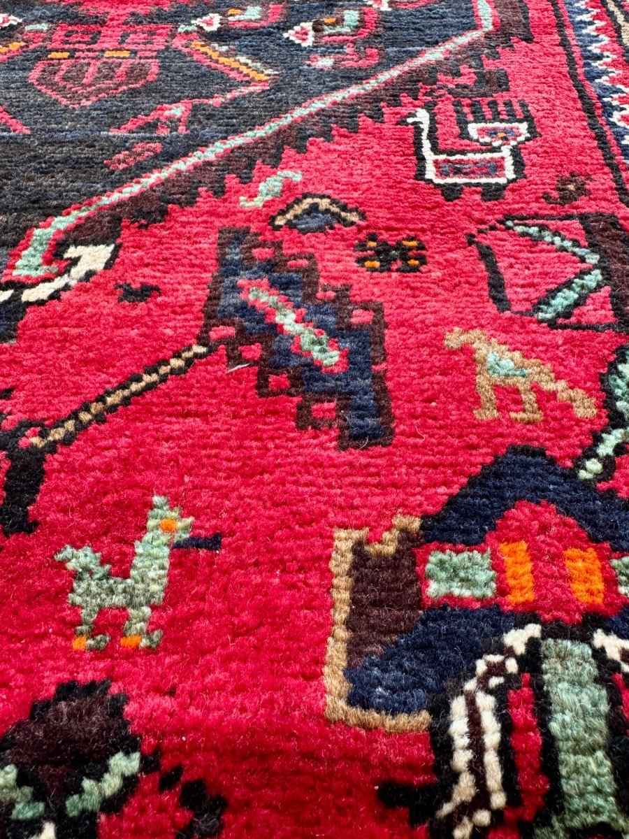 Persian Hamedan Runner Rug | 2' 4" x 9' 2"