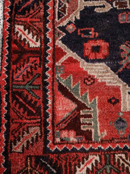 Persian Hamadan Runner Rug | 3' 5” x 10' 8"