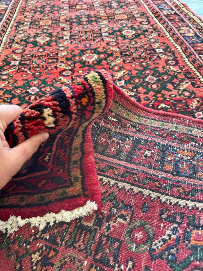 Persian Hossein Abad Runner Rug | 2' 11" x 9' 11"