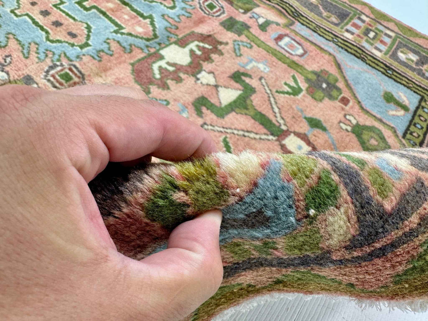 Persian Jozan Rug | 3' 7” x 4' 11"