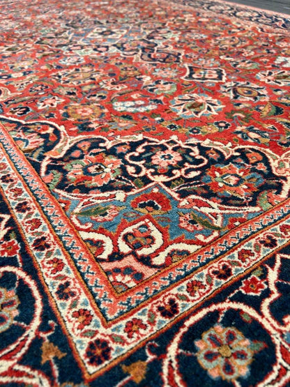 Persischer Kashan Teppich | 201 x 137 cm