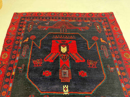 Persian Kurdi Rug | 4' 4” x 11' 2"