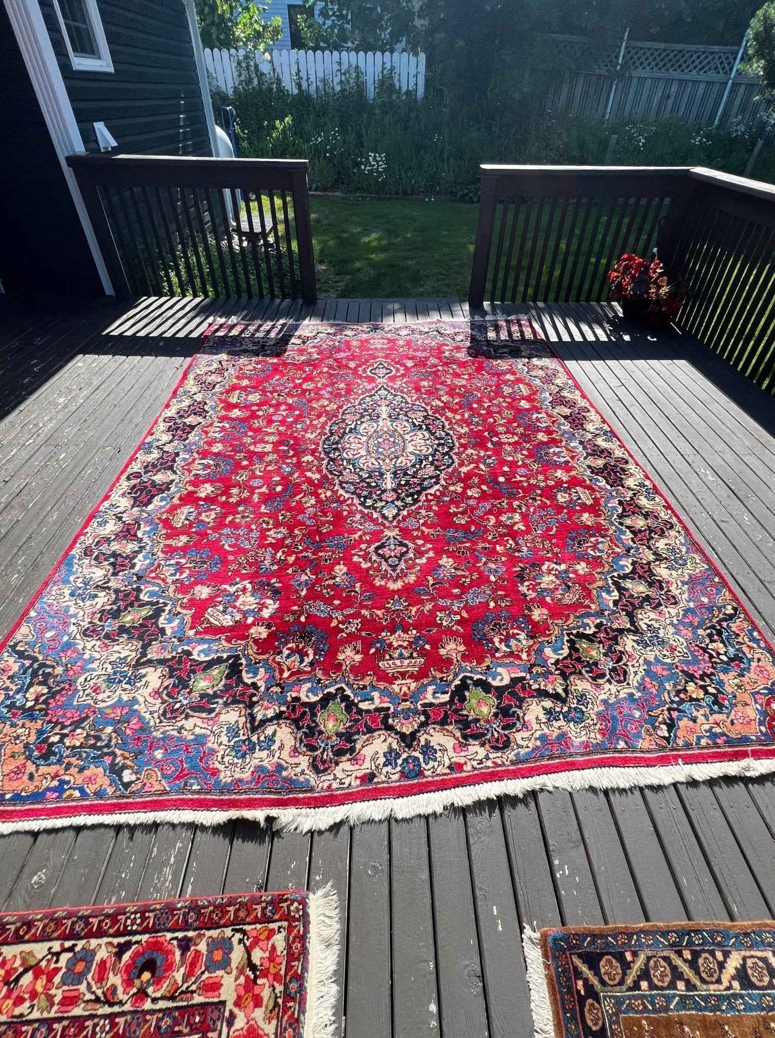 Persian Mashad Rug | 7' 10" x 11' 2"