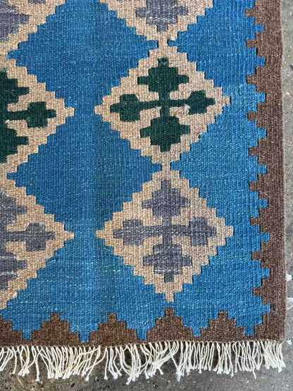 Persian Qashqai Kilim Rug | 2' 0" x 2' 11"