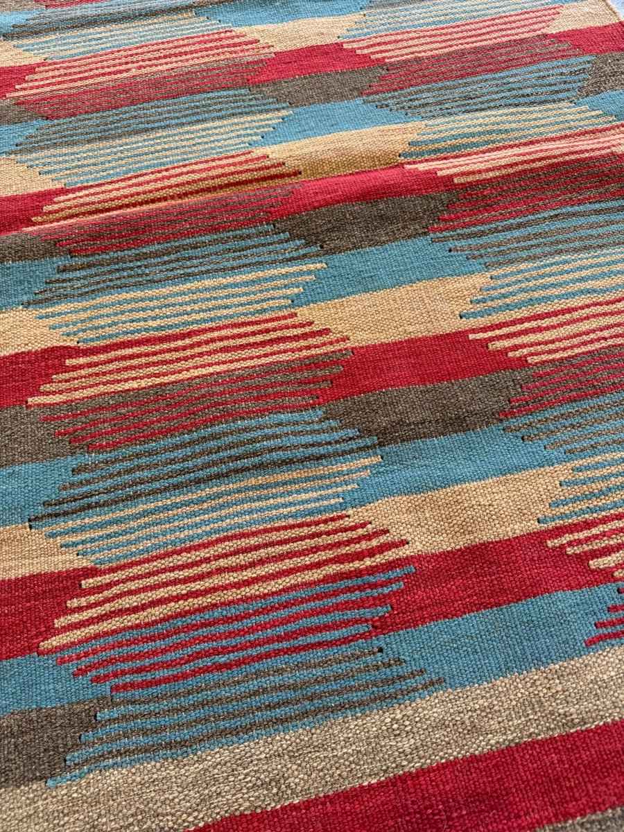 Persian Shiraz Kilim Rug | 3' x 4' 6"