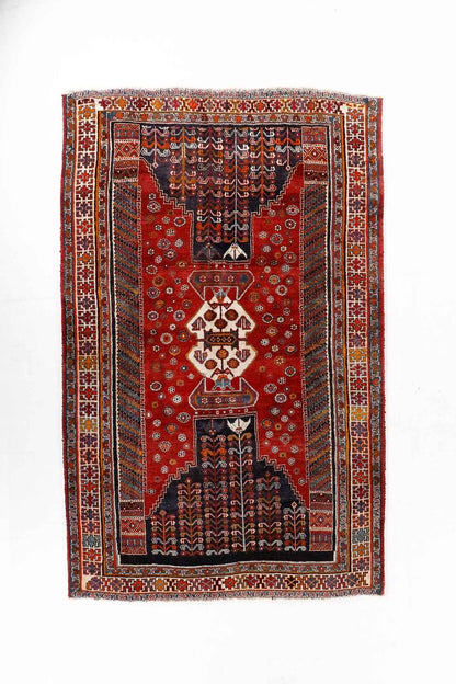 Persian Shiraz Rug | 5' 8" x 6' 10"