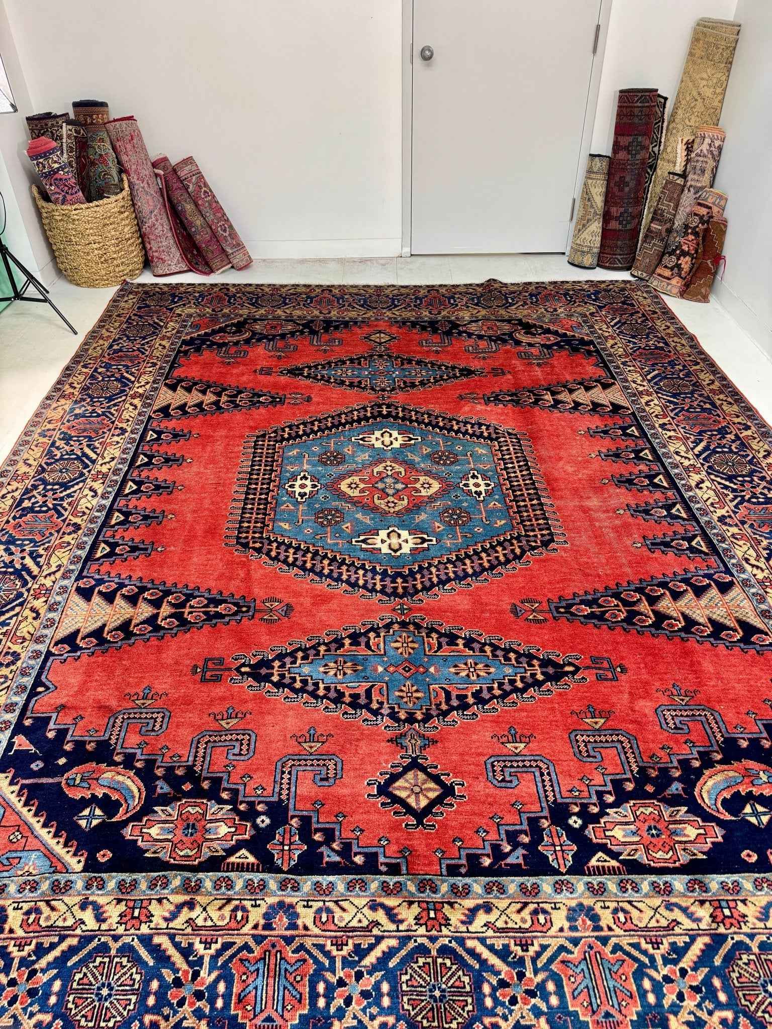 Persian Viss Rug | 9' 6” x 11' 11"