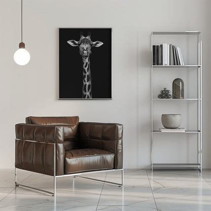 Wall Art Giraffe Portrait