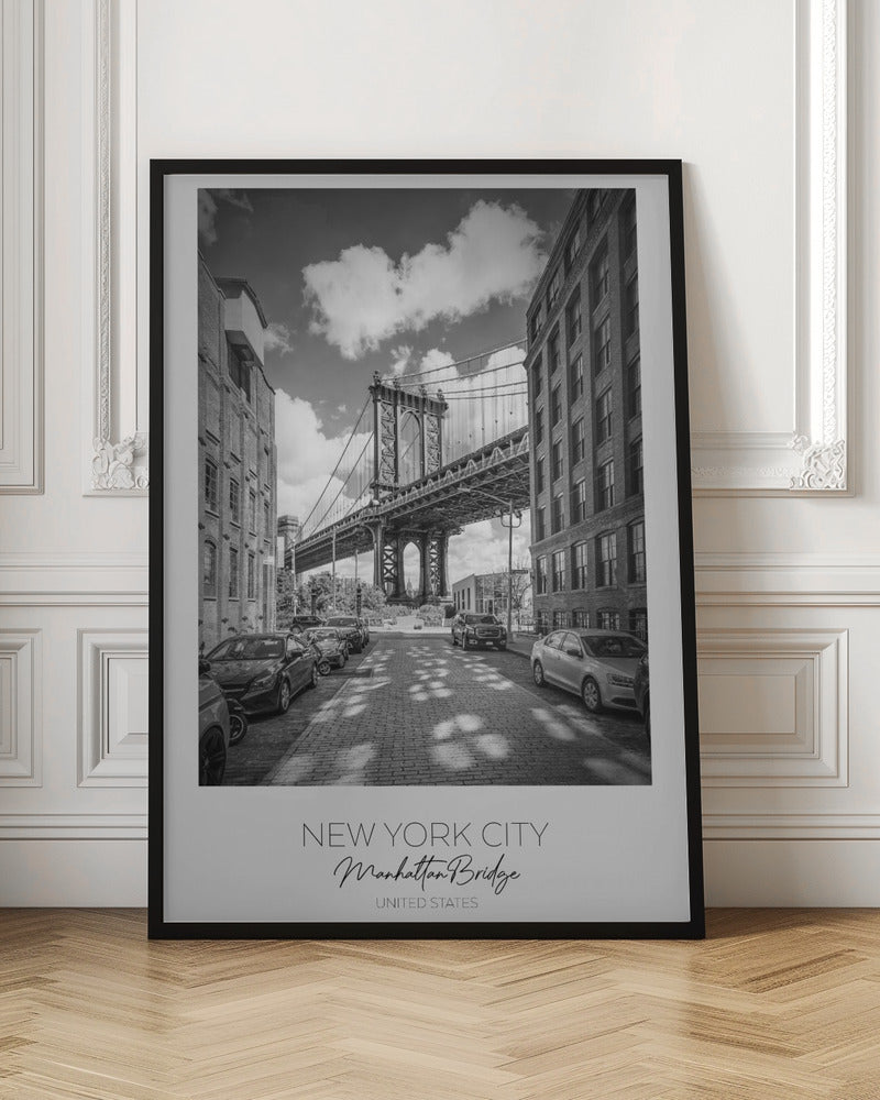 Wall art-NEW YORK CITY Manhattan Bridge