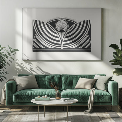Wall art Stylized Floral Pattern