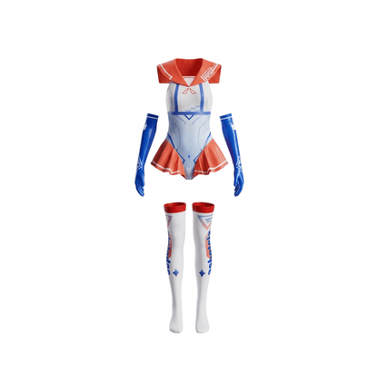 Japanese Anime Girl Spandex Swimwear Racing Suit Wet Suit Race Queen Costume