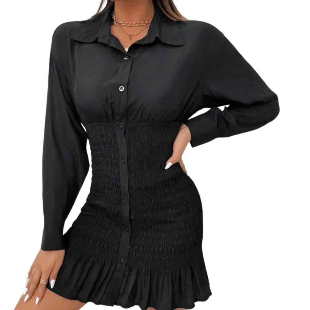 Robe smockée C'est Elle