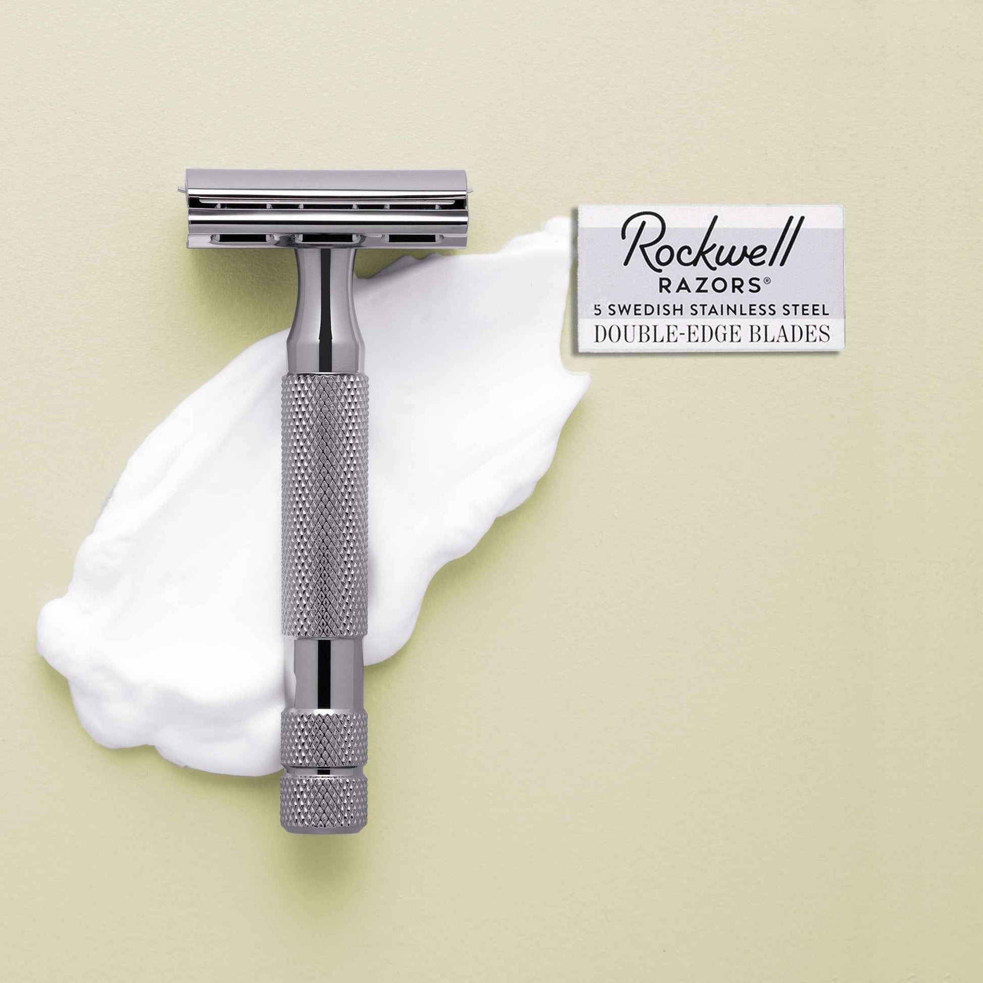 Rockwell 6C Adjustable Safety Razor - Gunmetal Chrome (Beginner Friendly)