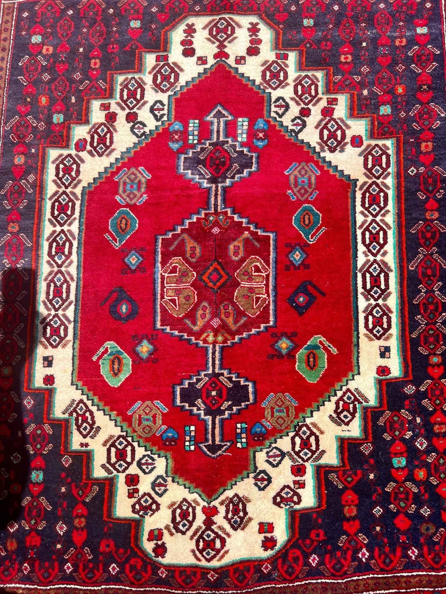 Rojan | 10' 2" x 4' 11" | Vintage Senneh Rug