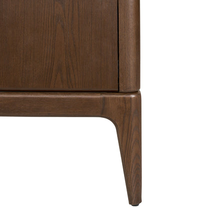 Nachttisch Scarlet Modern aus Eschenholz