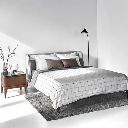 Nachttisch Scarlet Modern aus Eschenholz