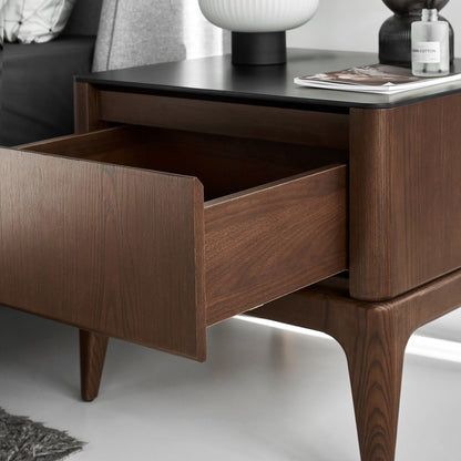 Nachttisch Scarlet Modern aus Eschenholz