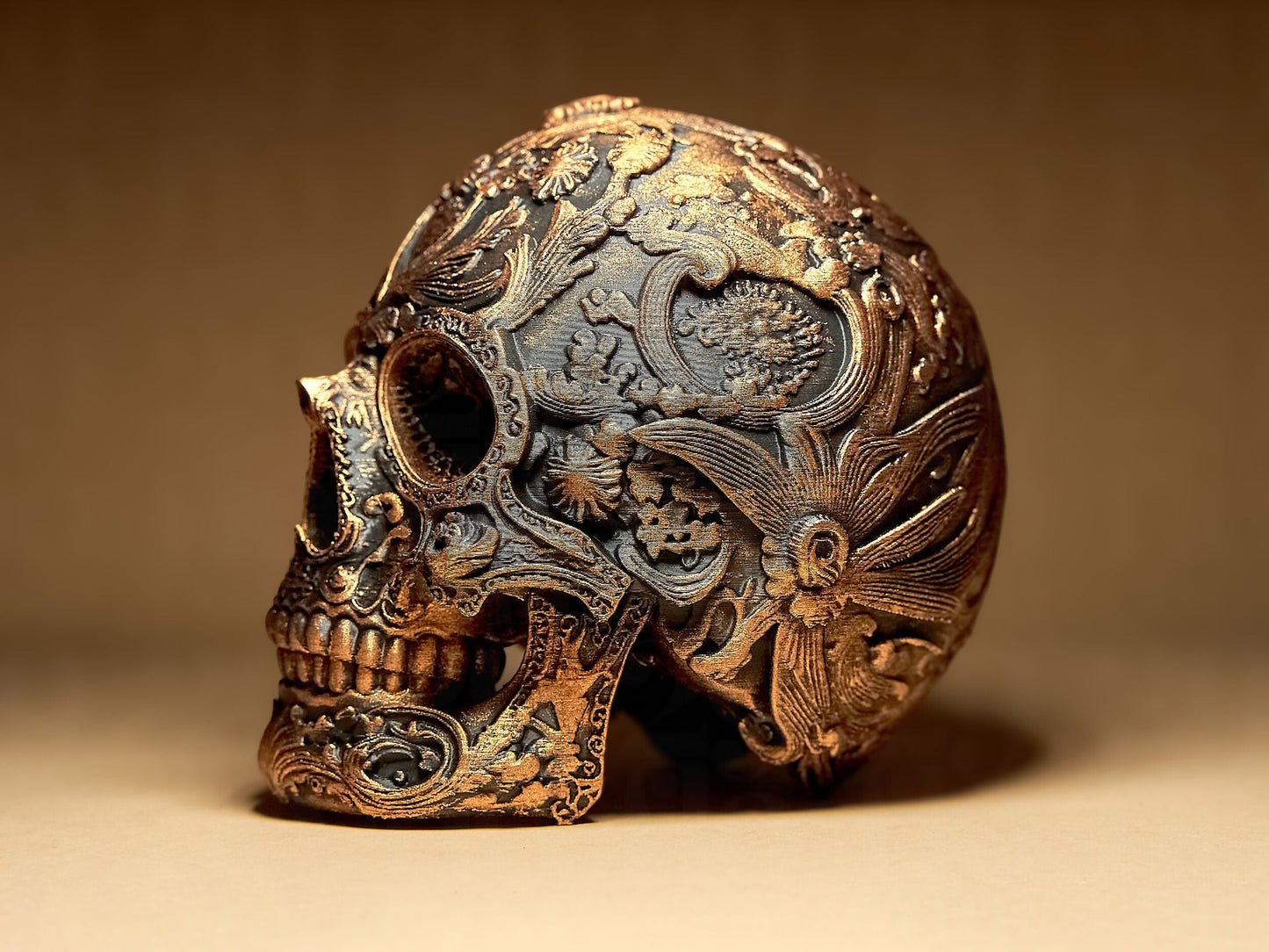 Ornate Skull - Gothic Skull Series