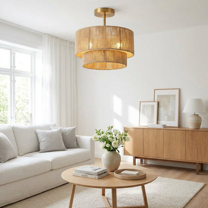 Tulum Weave Art Ceiling Light