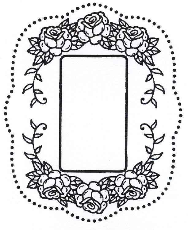 Creative Expressions Stamps  - Rose Nostalgia