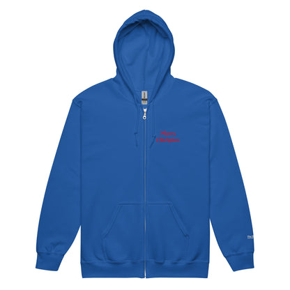 Chickmas Pear Tree Unisex heavy blend zip hoodie