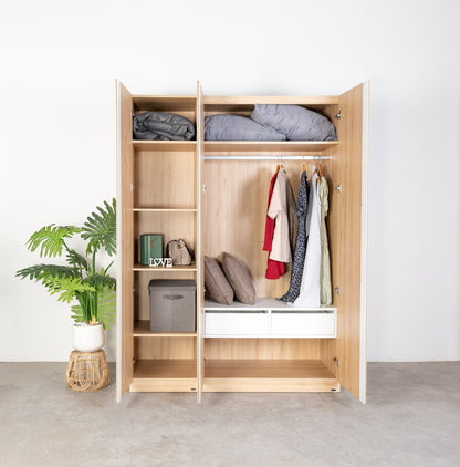 Vienna Kleiderschrank 201, 3-türig, modular