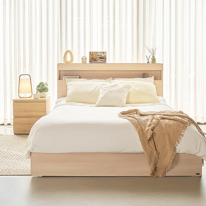 Vienna Bedroom Set: Storage Bed & Sliding Wardrobe Combo