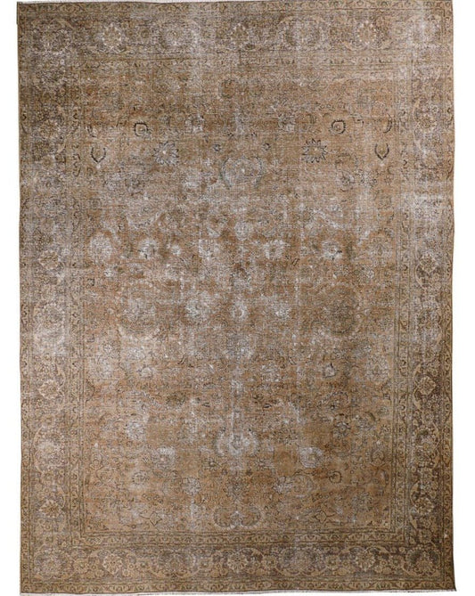 Vintnge Tabriz Rug |  9' 2" x 12' 11"