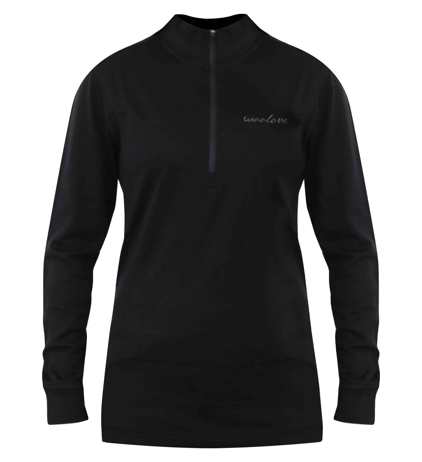 Women's Merino Wool 1/4 Zip Pullover — Midweight