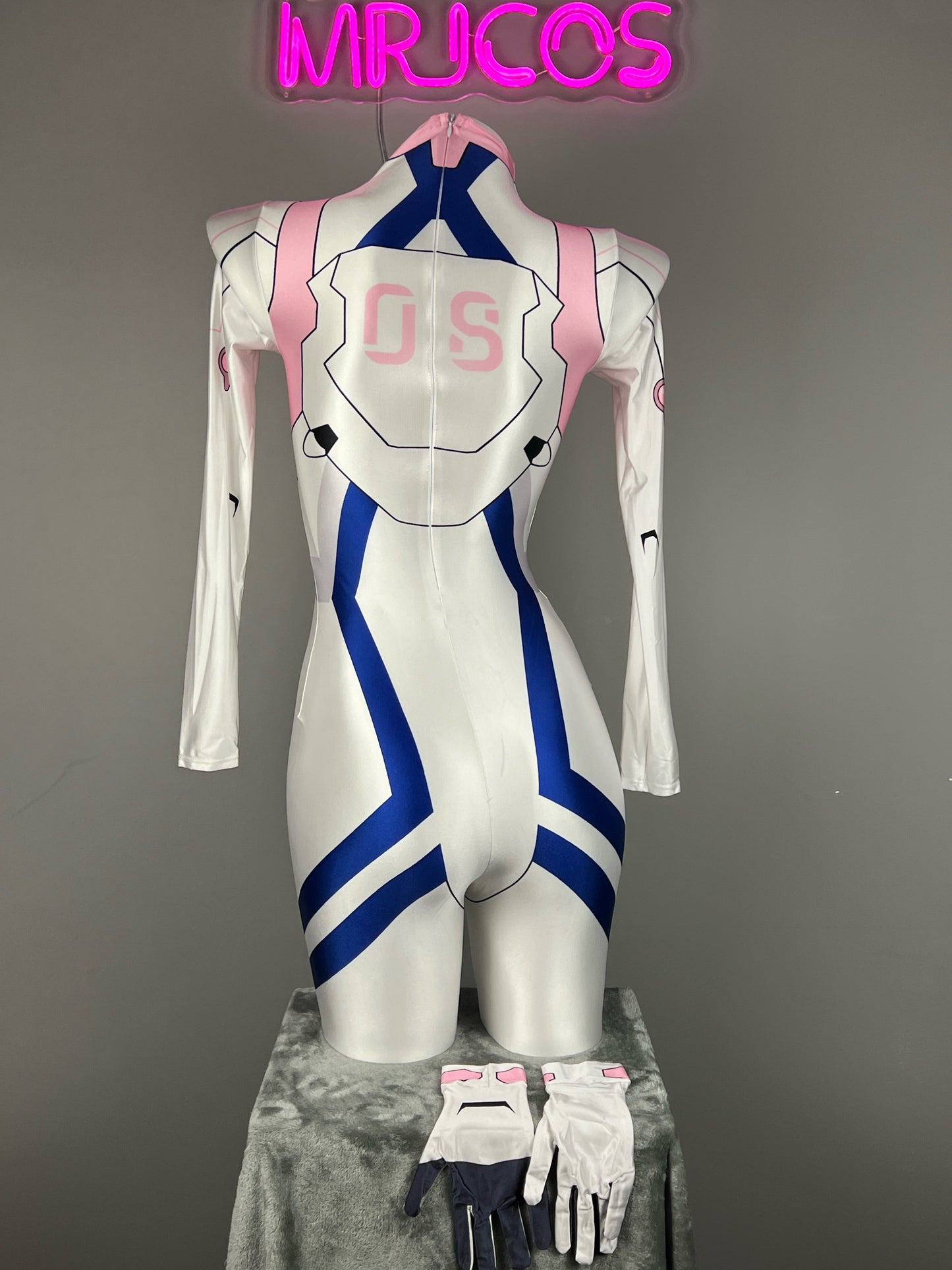 Anime Sci-Fi Spandex Nylon Full Bodysuit Halloween Cosplay Costume Zentai